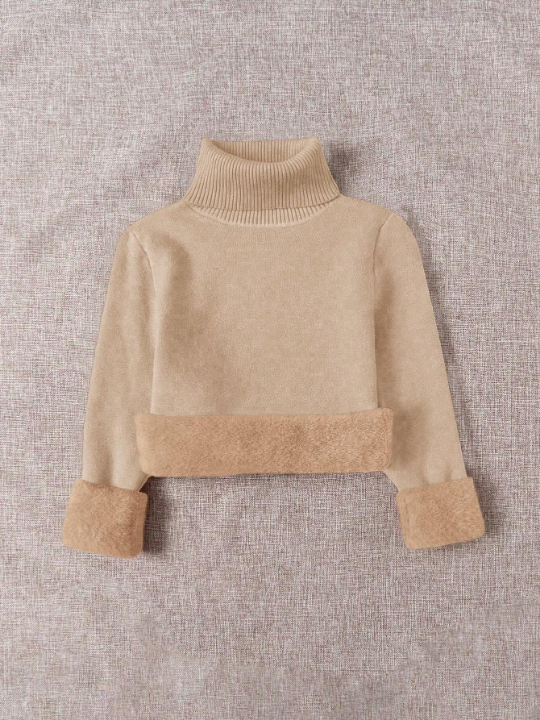 Essnce High Neck Insulated Sweater