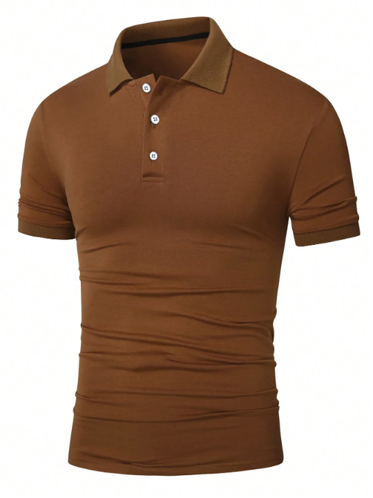 Manfinity Homme Men's Short Sleeve Polo Shirt