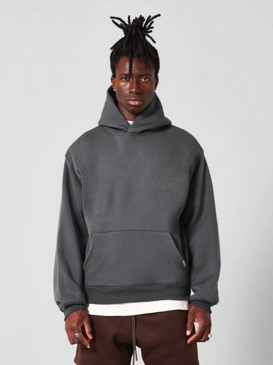 SUMWON Regular Fit Essential Overhead Hoodie