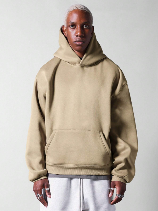 SUMWON Regular Fit Essential Overhead Hoodie
