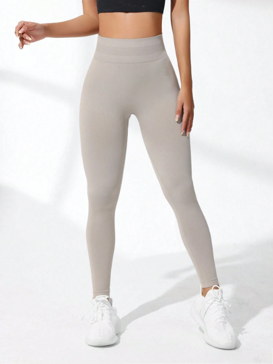 Yoga Basic Seamless High Stretch Athletic Workout Leggings