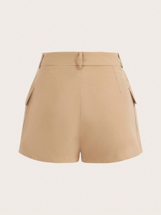 Coolane Women'S Solid Color Cargo Shorts