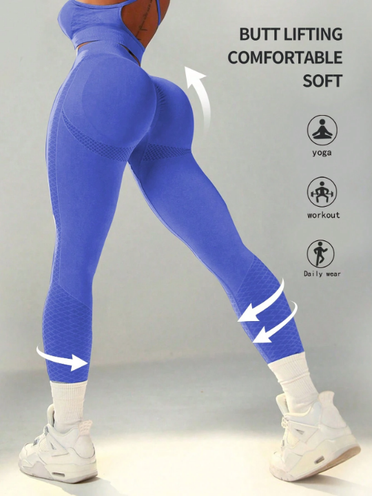 Yoga Basic Women's Solid Color Athletic Leggings