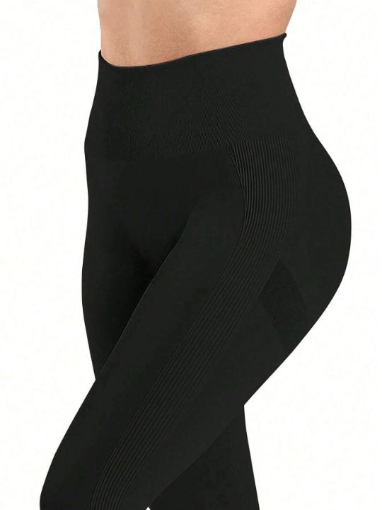 Yoga Basic Seamless High Elasticity Sports Leggings