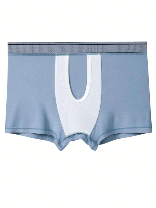 New Men's Ice Silk 3d Printed Breathable Seamless Boxer Briefs