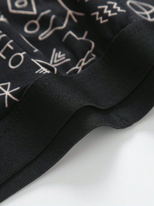 4pcs/Pack Men's Boxer Briefs Shorts For Teenagers, Sports & Comfortable, Summer