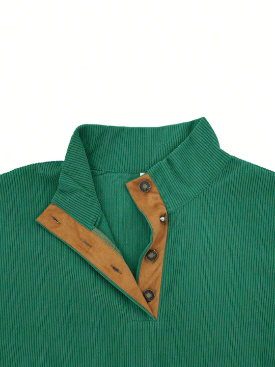 Men's Patchwork Polo Shirt