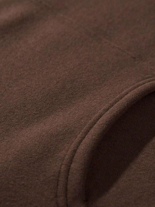 Men Cartoon & Slogan Graphic Hoodie