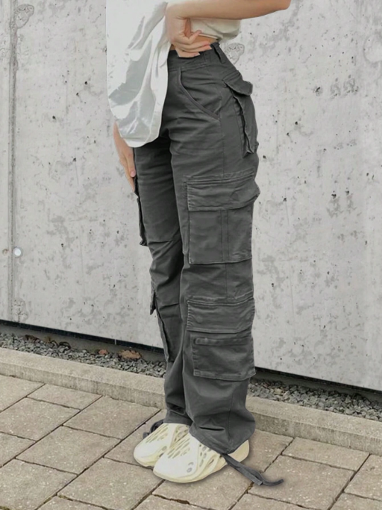 Women's Y2k Style Multi-Pocket Cargo Pants