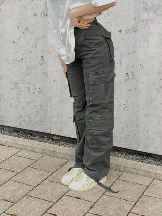 Women's Y2k Style Multi-Pocket Cargo Pants