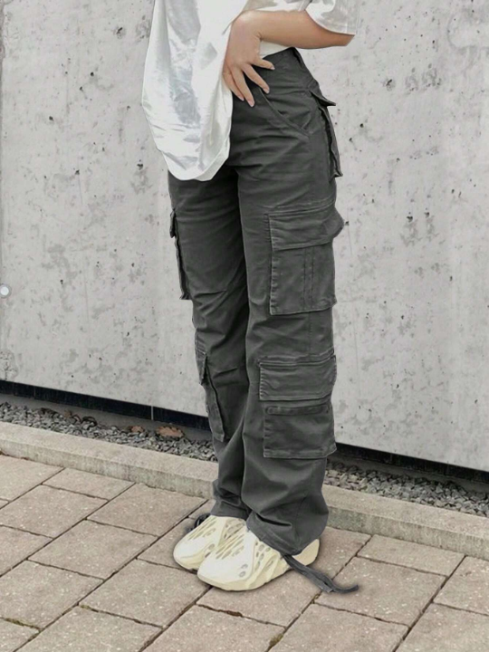 Women's Y2k Style Multi-Pocket Cargo Pants