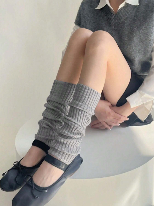 1pair Warm Foot Shoes Jk Style Bubble Socks, Fashionable Korean Lolita Loose Socks, Women's All-Match Elephant Socks For Leg Warmth