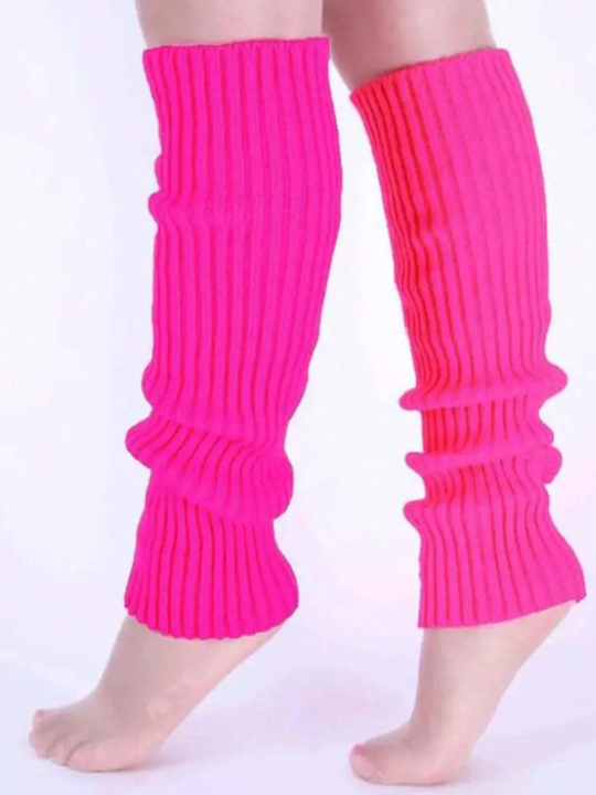 1pair Warm Footwear Jk Uniform Bubble Socks, Fashionable Korean Lolita Style Loose Socks For Girls, All-Match Elephant Print Thigh-High