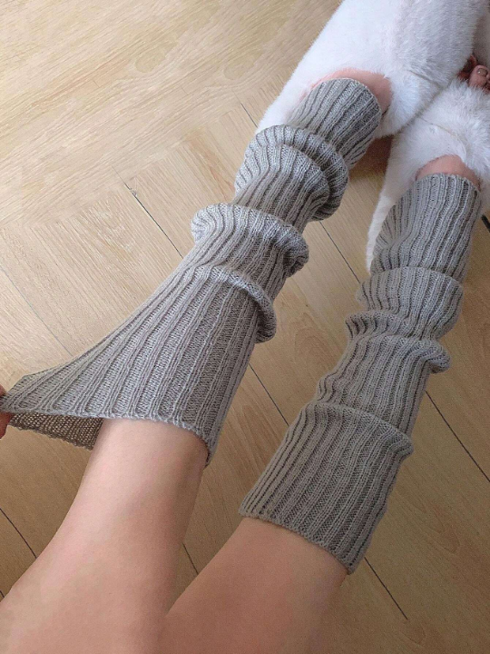 1pair Warm Foot Shoes Jk Style Bubble Socks, Fashionable Korean Lolita Loose Socks, Women's All-Match Elephant Socks For Leg Warmth