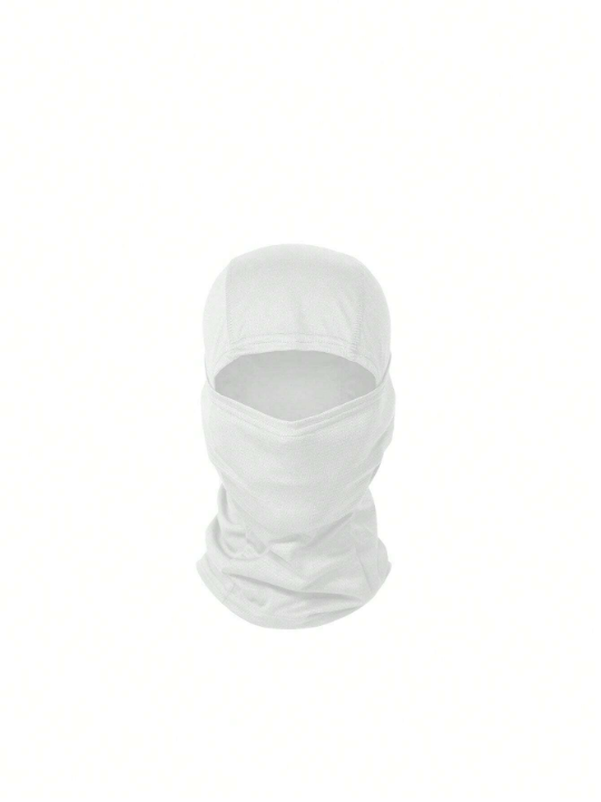 1pc Unisex Balaclava Headwear Mask Sunscreen Breathable Cap, Suitable For Spring And Summer Outdoor Travel And Activities Such As Cycling And Mountain Climbing