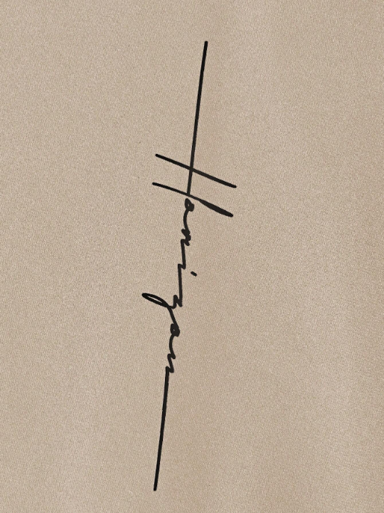 Manfinity Homme Men's Letter Printed Hoodie