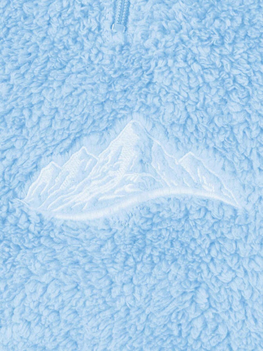 Manfinity Sporsity Men'S Embroidered Plush Hoodie