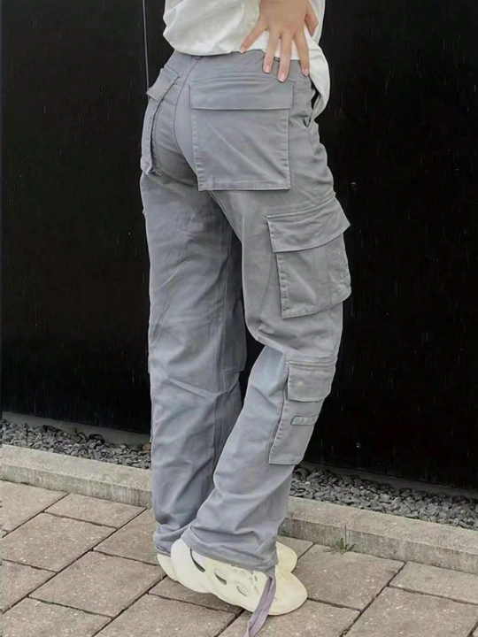 Flap Pocket Cargo Pants