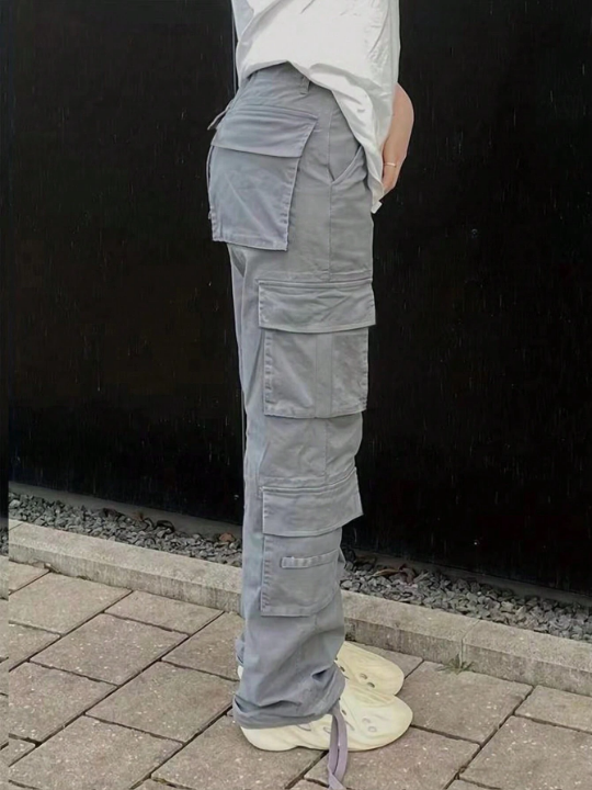 Flap Pocket Cargo Pants