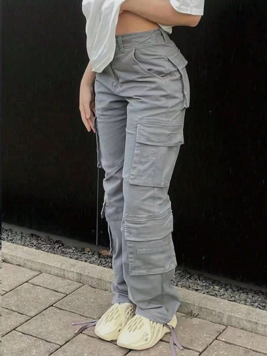 Flap Pocket Cargo Pants