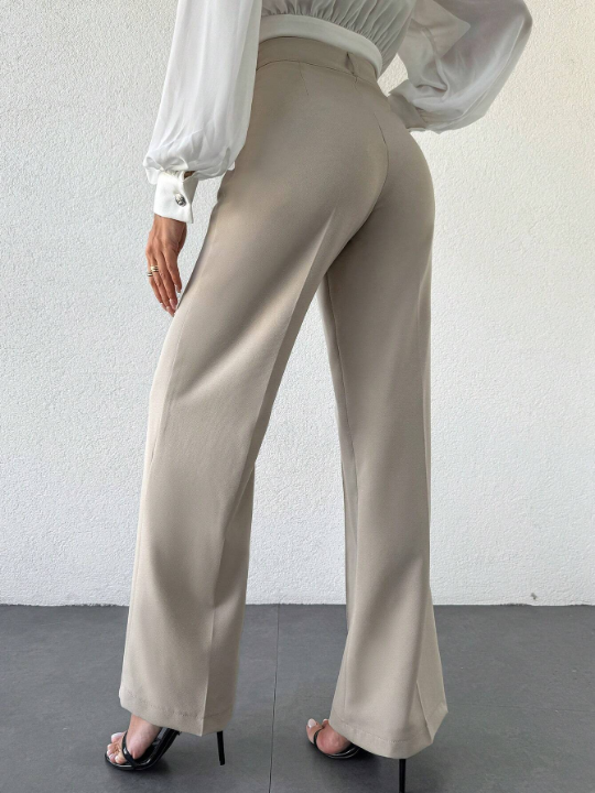 Women's Solid Color Loose Fit Pants