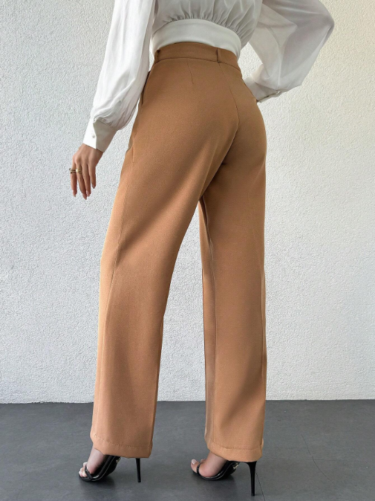 Ladies' Solid Color Pants