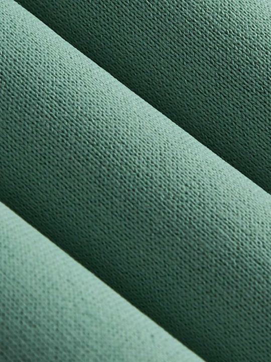 Manfinity Homme Men'S Deer Patterned Half Zip Hoodie With Drawstring Design