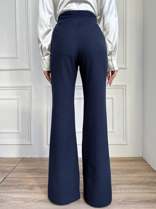 Women's Solid Color High Waist Pants