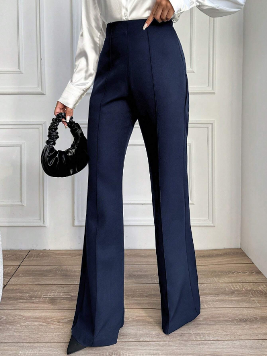 Women's Solid Color High Waist Pants