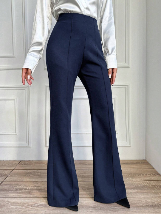 Women's Solid Color High Waist Pants