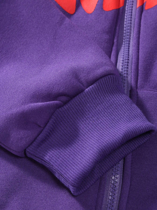 Manfinity EMRG Men's Loose Fit Hooded Fleece Sweatshirt