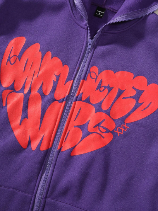 Manfinity EMRG Men's Loose Fit Hooded Fleece Sweatshirt