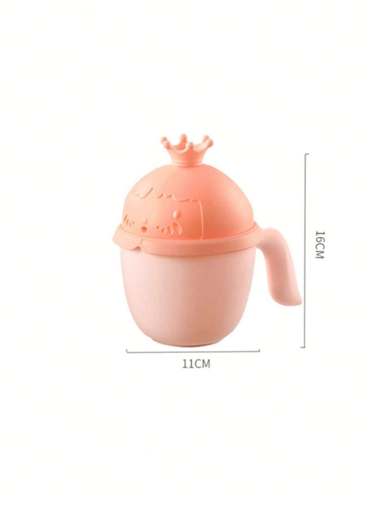 Crown Design Shampoo Rinse Cup And Shower Head, Kids' Bath Toy Water Playing Cup, Baby Hair Washing Cup For Infant Toddler, Small Cup For Playing In Water