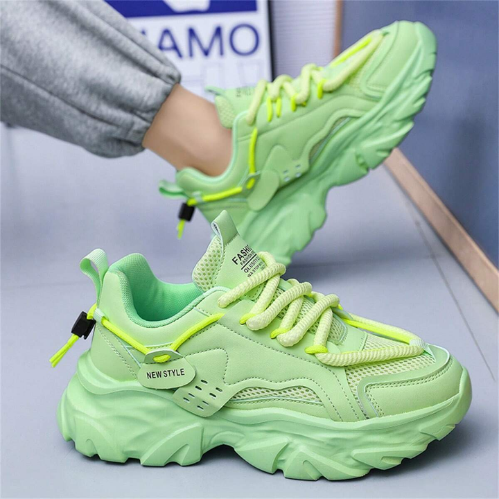 Men's Winter Fashionable And Versatile Casual Sports Dad Shoes, Anti-Slip, Wear-Resistant, Height-Increasing