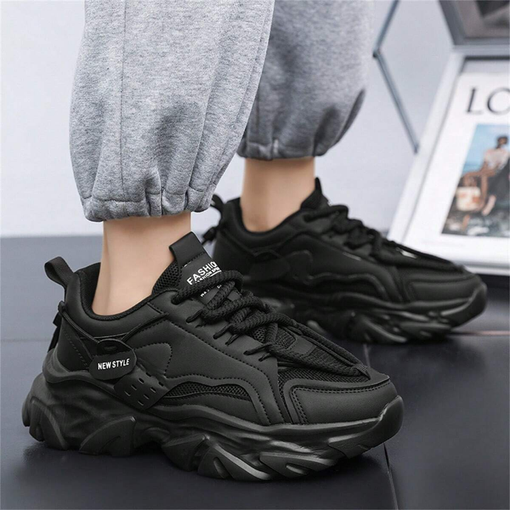 Men's Winter Trendy Casual Fashion Sports Dad Shoe With Increased Height, Anti-Skid And Wear-Resistant