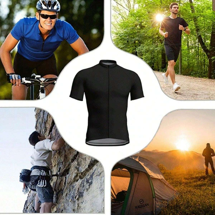 Max Storm Cycling Jersey Man Mountain Bike Clothing Quick-Dry Racing MTB Bicycle Clothes Uniform Breathale Cycling Clothing Wear Gym Clothes Men