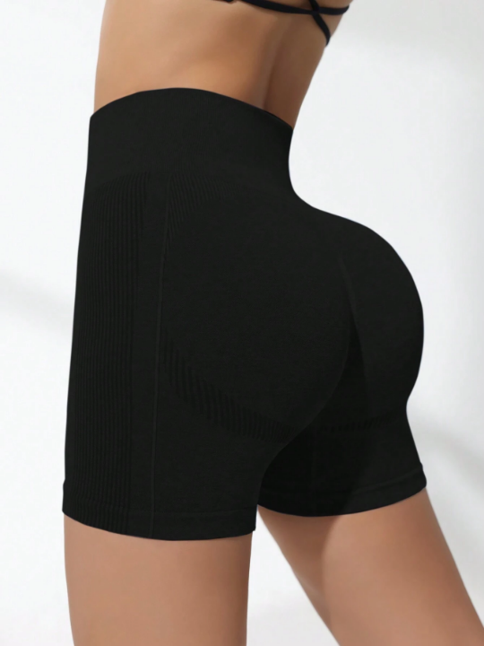 Seamless Yoga Sports Shorts