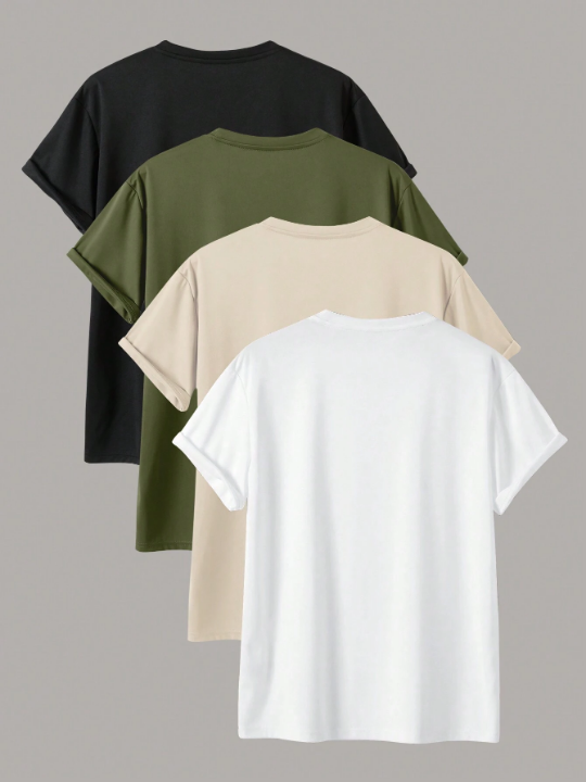 Men's Solid Color T-Shirt