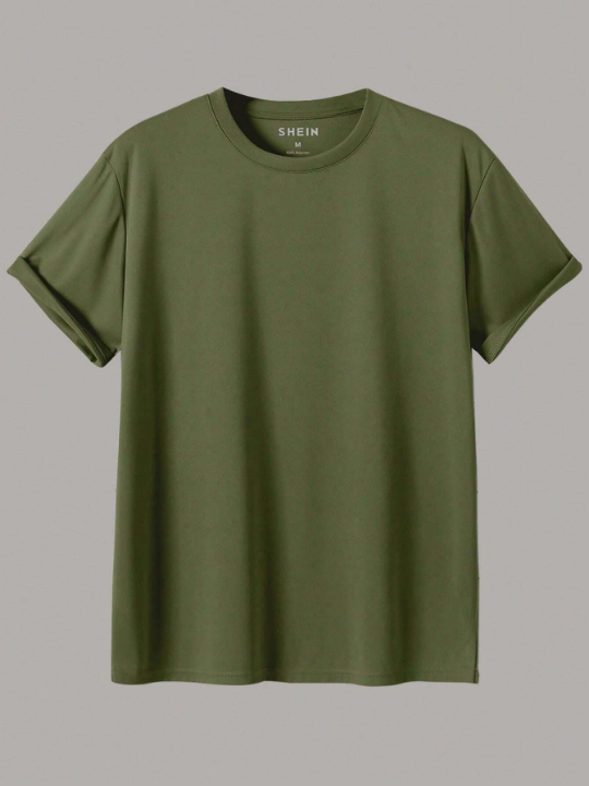 Men's Solid Color T-Shirt