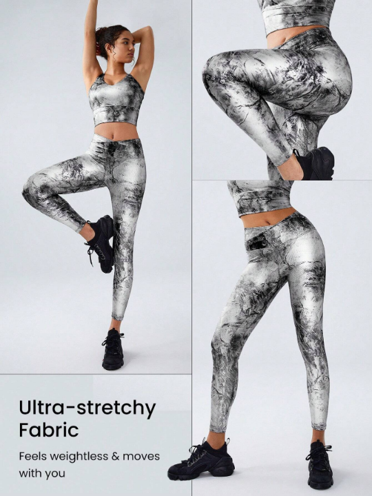 GLOWMODE 24" FeatherFit Crossover Leggings