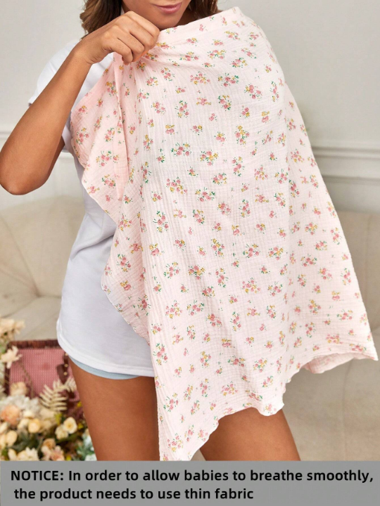 1pc Flower Pattern Nursing Cover