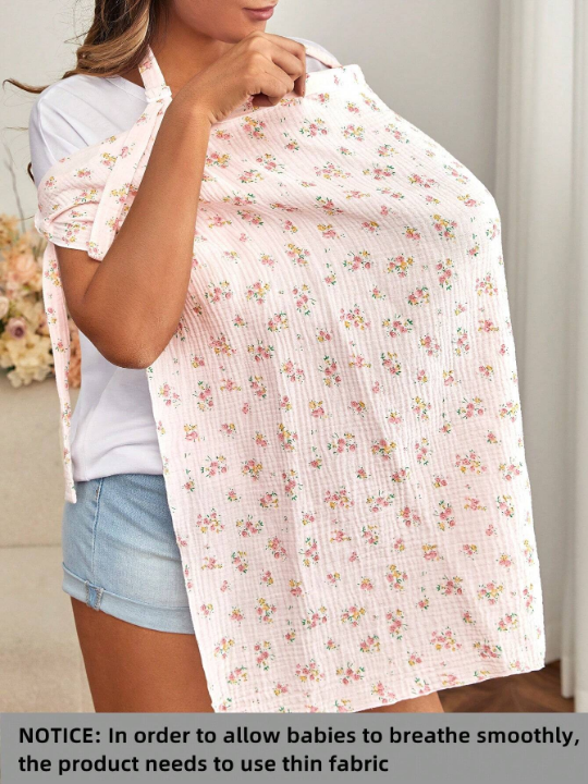 1pc Flower Pattern Nursing Cover