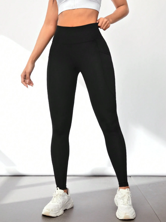 Yoga Basic Yoga/Fitness/Sexy Black Lift Hip Sports Leggings