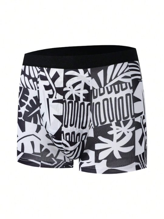 Men's Random Print Boxer Briefs