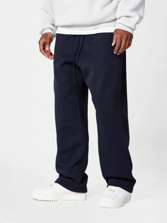 SUMWON Straight Fit Essential Drop Crotch Jogger