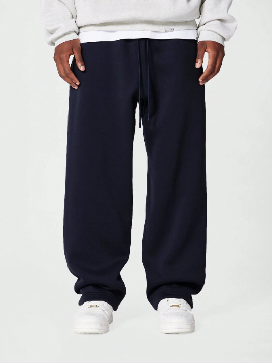 SUMWON Straight Fit Essential Drop Crotch Jogger