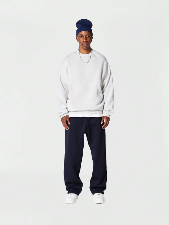 SUMWON Straight Fit Essential Drop Crotch Jogger