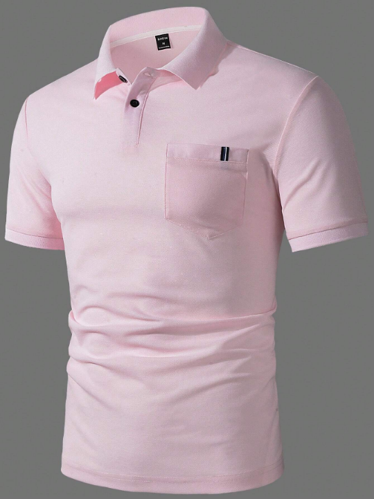 Manfinity Homme Men's Short Sleeve Polo Shirt