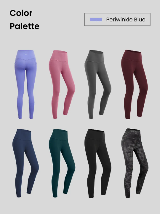 GLOWMODE 24" FeatherFit High-Rise Side Pocket Leggings