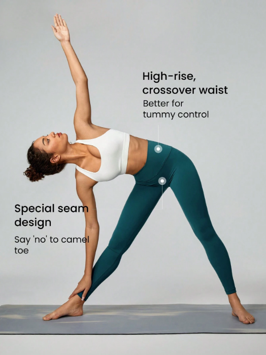 GLOWMODE 28" FeatherFit Crossover Leggings